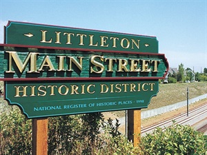 Main Street Historic District sign