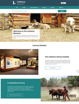 Littleton Museum website