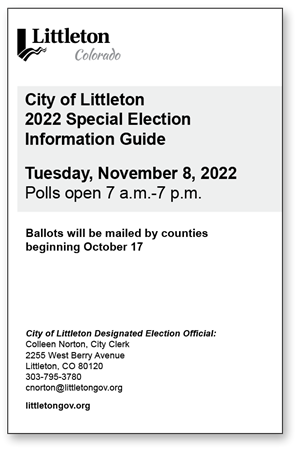 2022 Littleton Voters Guide