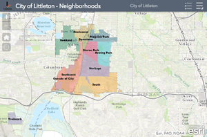 Map Gallery - Littleton CO