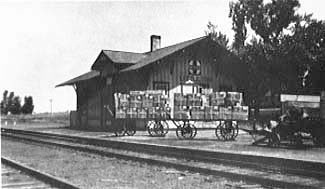 Atchison, Topeka and Santa Fe Depot 1930