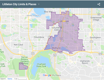 Littleton Center map thumbnail