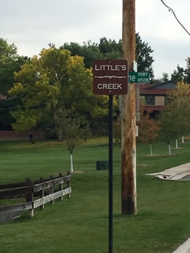 littles creek sign
