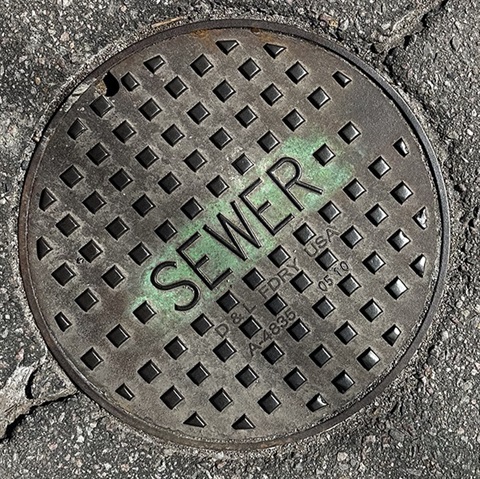 Photo of sewer manhole
