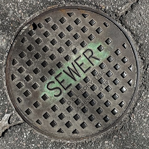 Photo of sewer manhole
