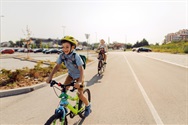 child riding a bike