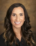 Formal portrait of Communications Director Jessica Bixenman