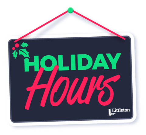  A sign with holly reads 