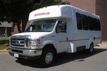 A small white Littleton Omnibus